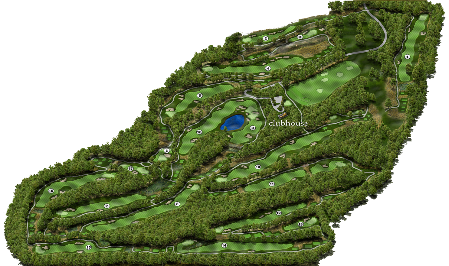 Course Tour - Salish Cliffs Golf Club (1500x879), Png Download