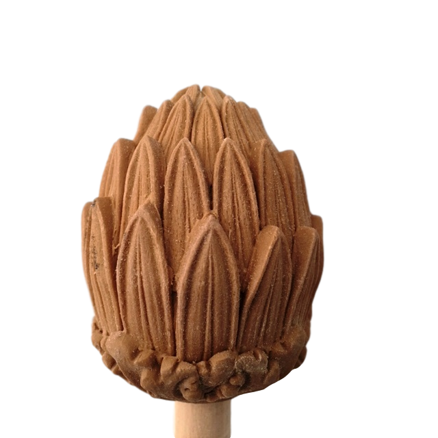 Finial- 3h X 2 1/4w - Wood (640x640), Png Download