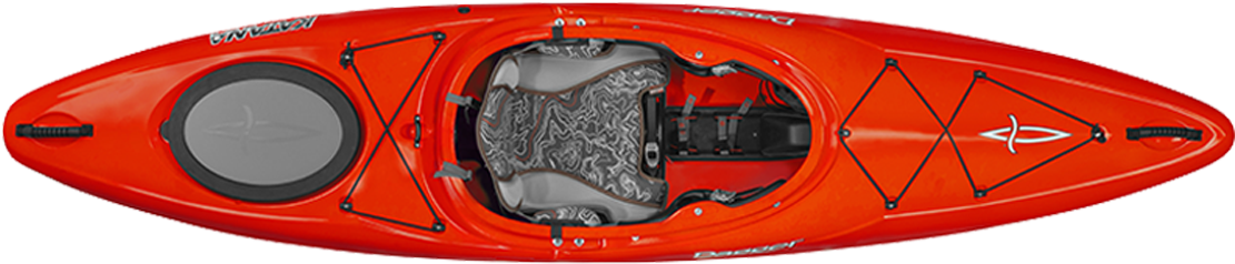 7 In Red - Dagger Katana 9.7 Crossover Whitewater Kayak (1230x930), Png Download