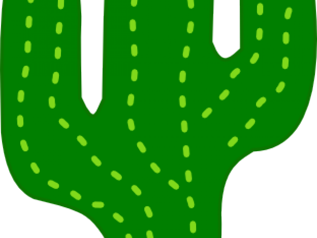 Cactus Clipart Saguaro - Clip Art (640x480), Png Download
