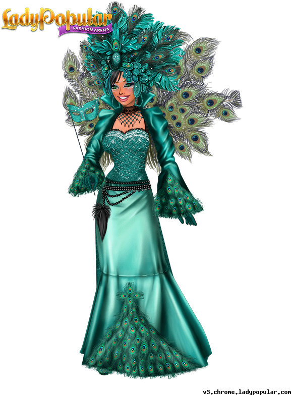 Image - Lady Popular (600x800), Png Download