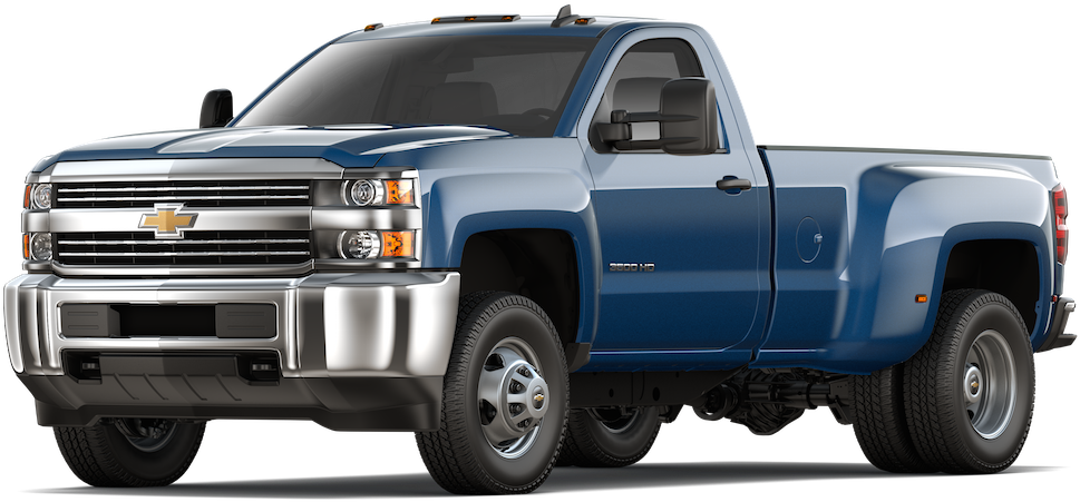 2017 Chevrolet Silverado 3500hd (1000x547), Png Download