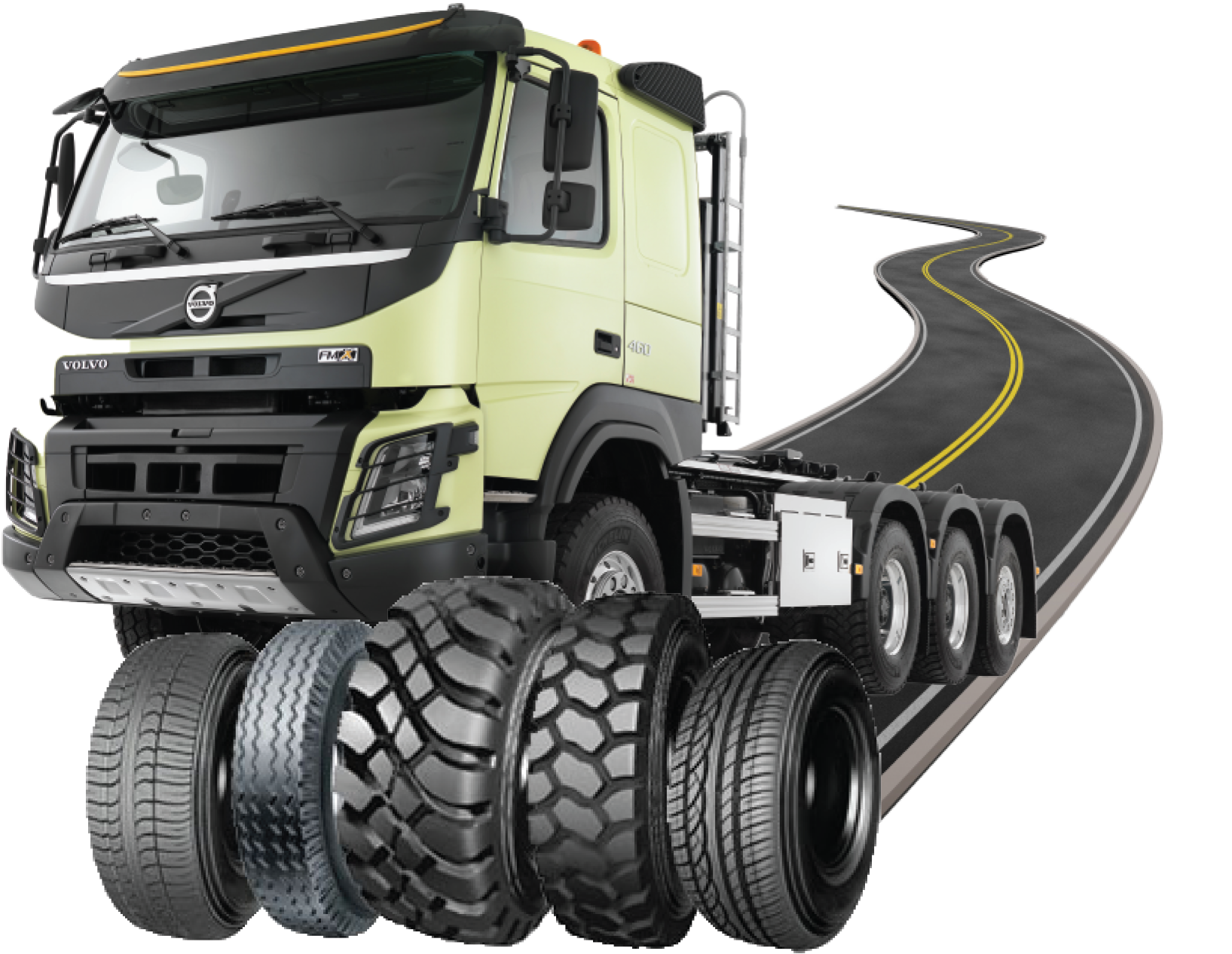 Volvo Fmx 750 (1791x1427), Png Download
