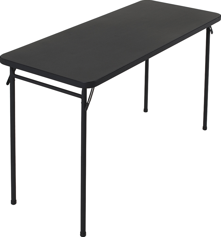 All You Need To Turn A Boring, Old Black Card Table - Black Stained Wood Dining Table (746x800), Png Download