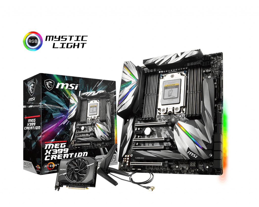 Meg X399 Creation - Msi Z370 Sli Plus Atx Motherboard - Intel Z370 Chipset (1024x820), Png Download