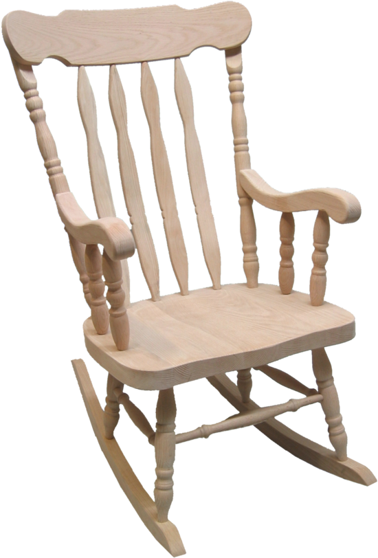 Grampa Rocking Chair - Rocking Chair (768x1024), Png Download