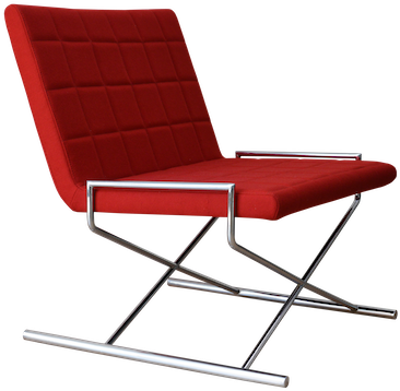Chelsea X Chair - Industrial Design Chair Png (800x530), Png Download