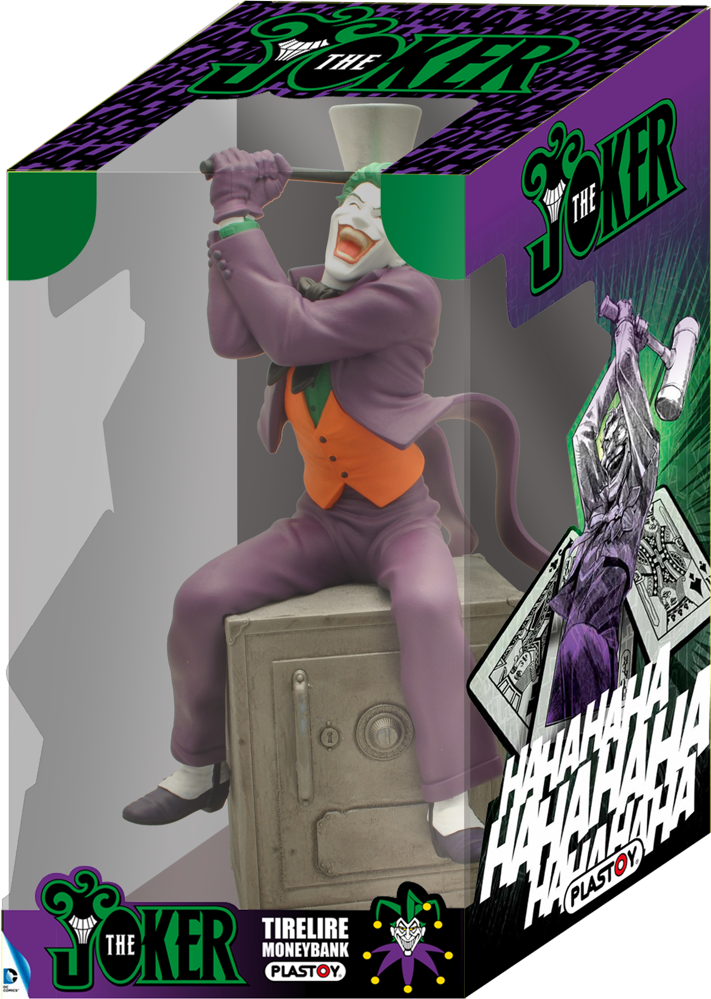 Tirelire The Joker 80059 Plastoy-1 - Piggy Banks - Dc Comics Bust Bank Joker 27 Cm--plastoy (2362x3307), Png Download