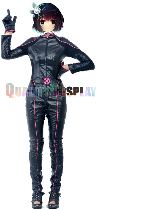 X-men Kitty Pryde Cosplay Costumes - Kitty Pryde Shadowcat Costume For X Men Cosplay (596x900), Png Download