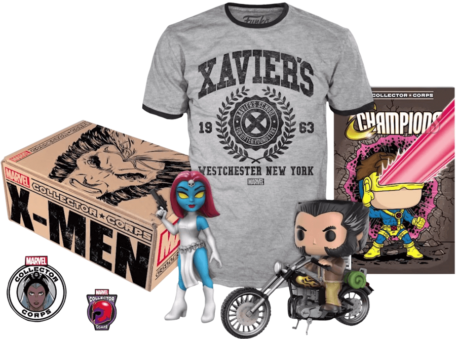 Marvel Collector Corps - Marvel Collector Corps X Men (900x670), Png Download