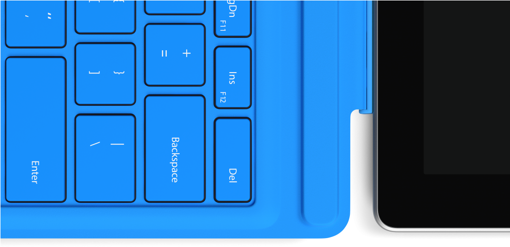 Surface Pro 4 Closeup - Surface Pro 4 Close Up (1024x576), Png Download