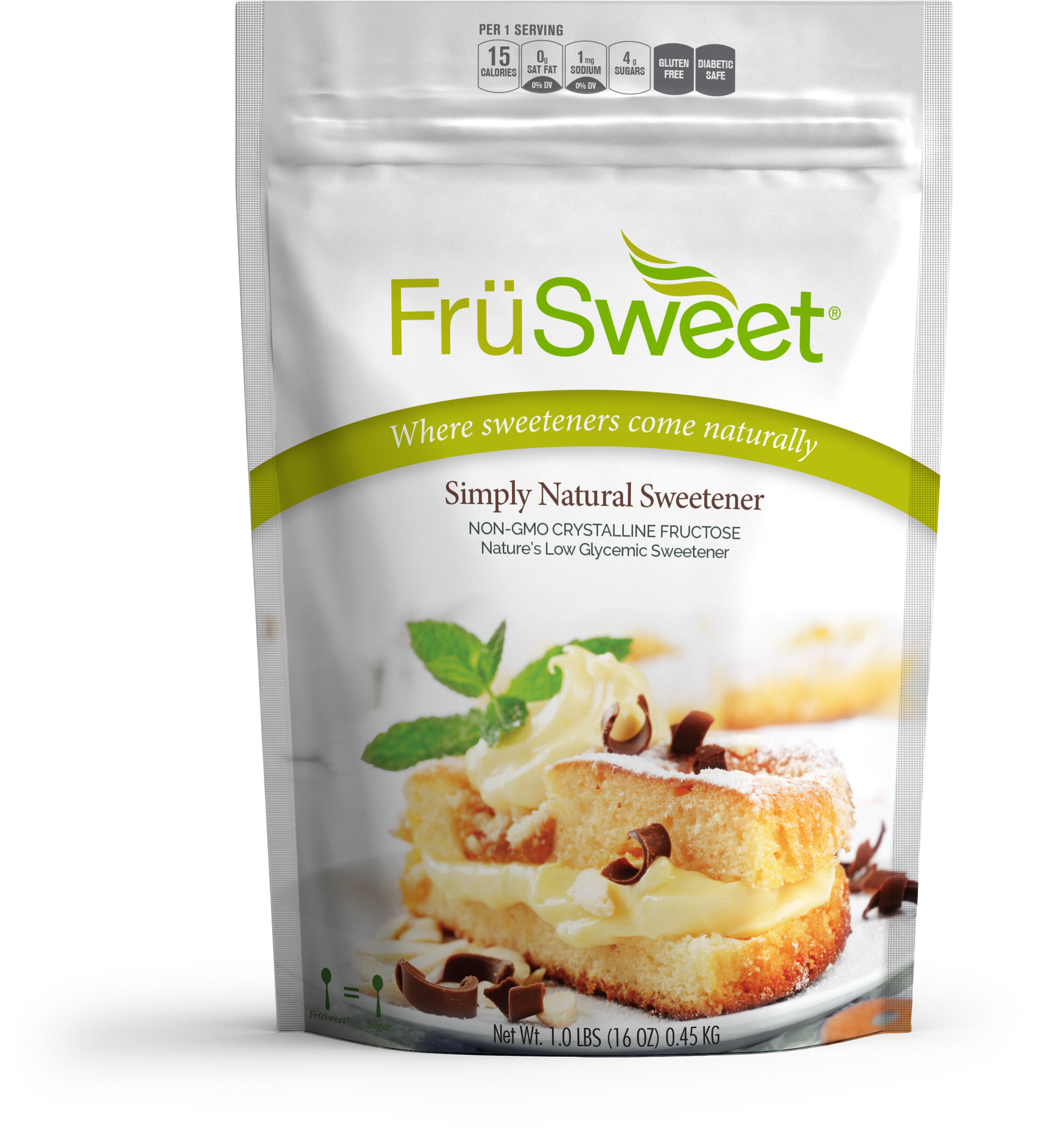 Frusweet 11775kb Feb 12 2016 - Monksweet Plus | 6 X 1 Lb | Steviva (4978x5204), Png Download
