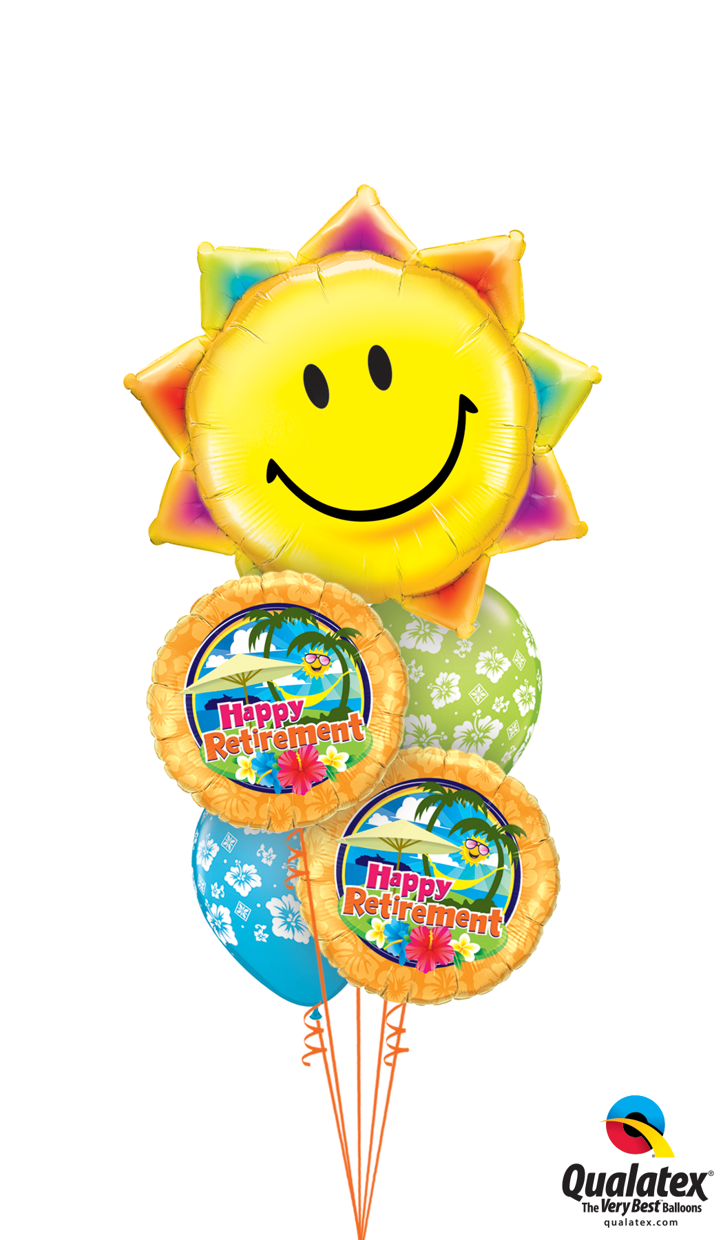Happy Retirement - 46cm Happy Retirement Foil Balloon (1050x1800), Png Download