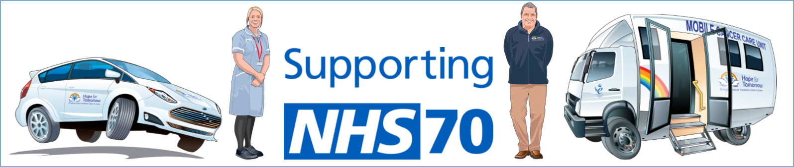 Nhs 70 Banner - Frosted Acrylic Square Office Plaque (1595x337), Png Download