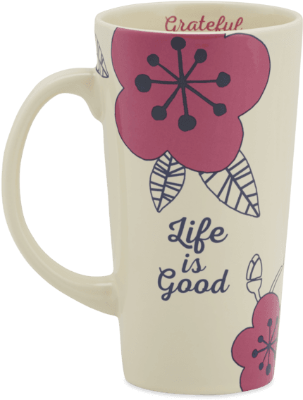 Pansies Start Me Up Mug - Mug (570x570), Png Download