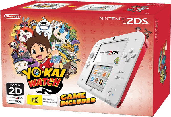 1 Of - 2ds Yo Kai Watch Bundle (600x600), Png Download