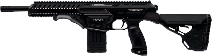 Dam-black Qw7mcit1y6fy - Dye Assault Matrix Dam Paintball Gun - Black (710x550), Png Download
