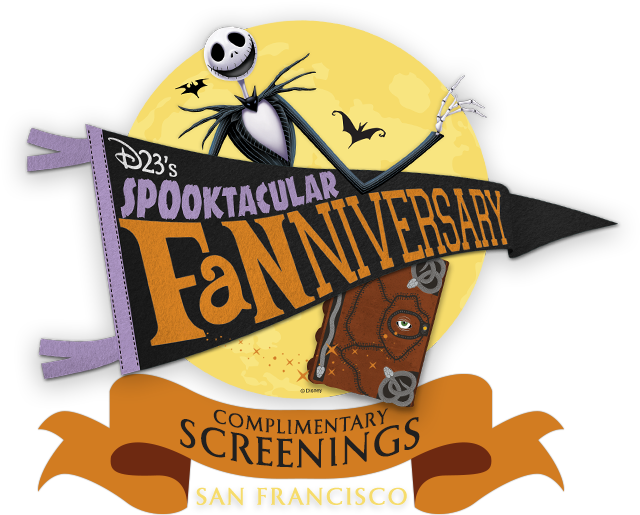 Tickets For D23's Spooktacular Fanniversary Complimentary - Disney Fan Club D23 Fanniversary 2012 Chip Dale Pin (1180x600), Png Download