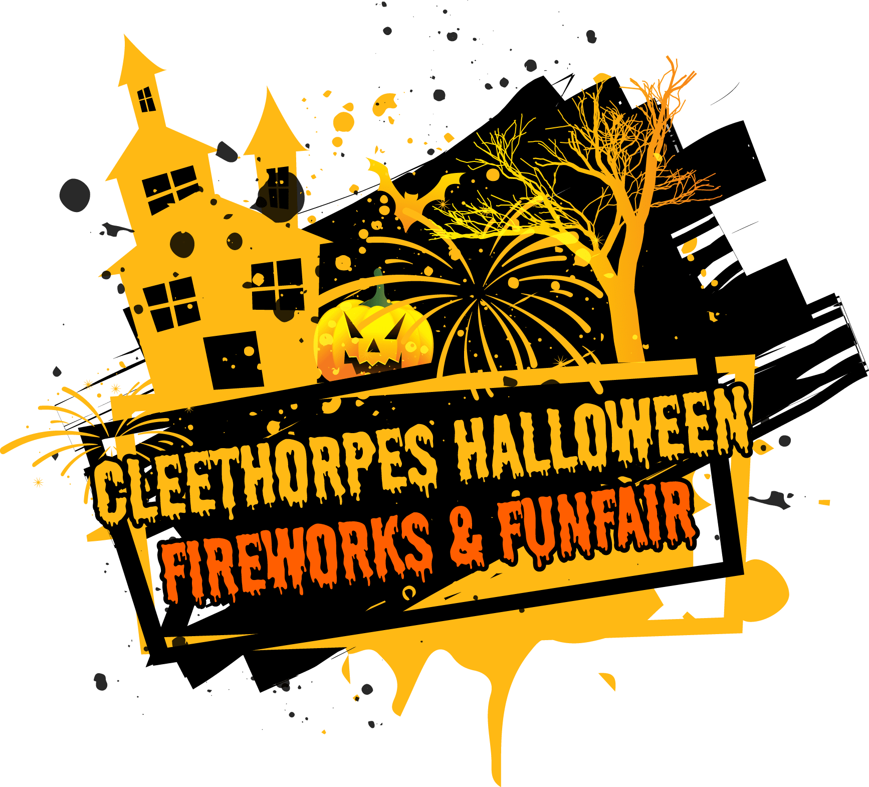 Are You Ready For This Year's Halloween Themed Pyromusical - Halloween Time For Spooks, Goblins, And Monsters Card (1734x1570), Png Download