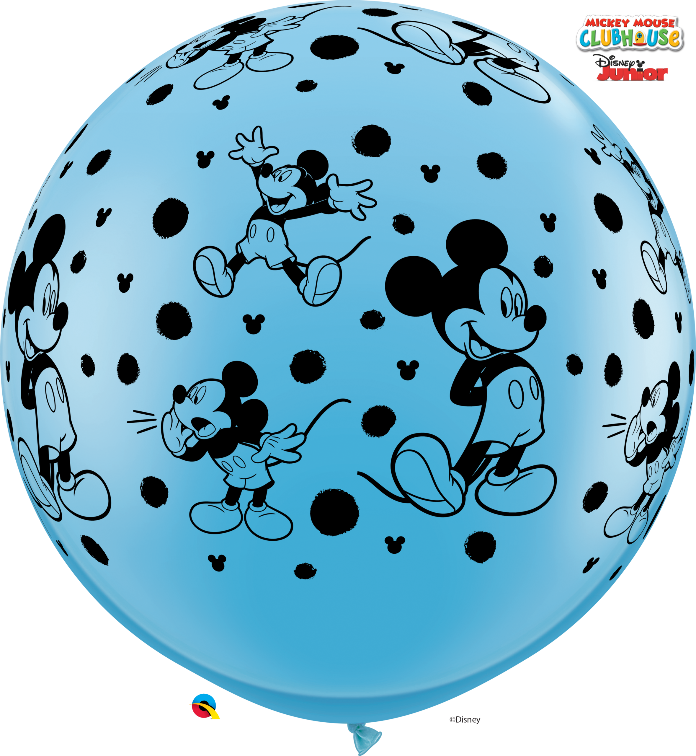 Jumbo Minnie Mouse Balloons Png Jumbo Minnie Mouse - Burton & Burton 3' Mickey Mouse A Round Balloons, (2358x2560), Png Download