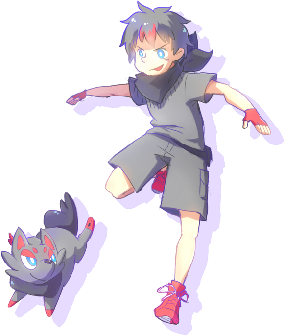 Zorua Gijinka (700x743), Png Download