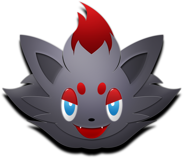 Zorua - Cartoon (900x540), Png Download