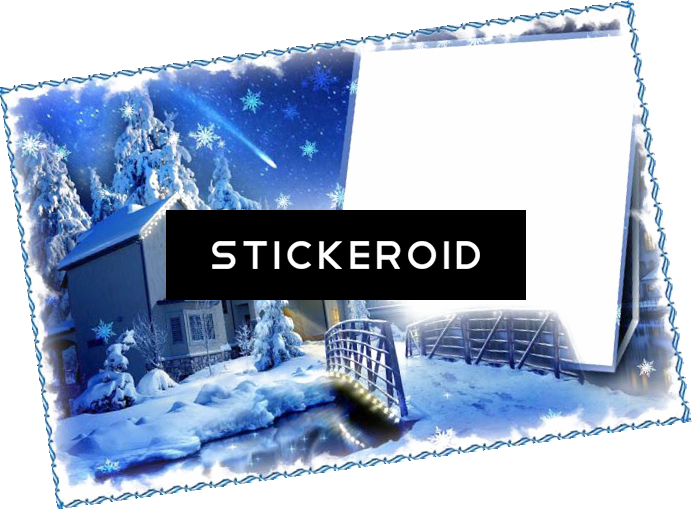 Collage Frame Hd - Новогодние Картинки (692x510), Png Download