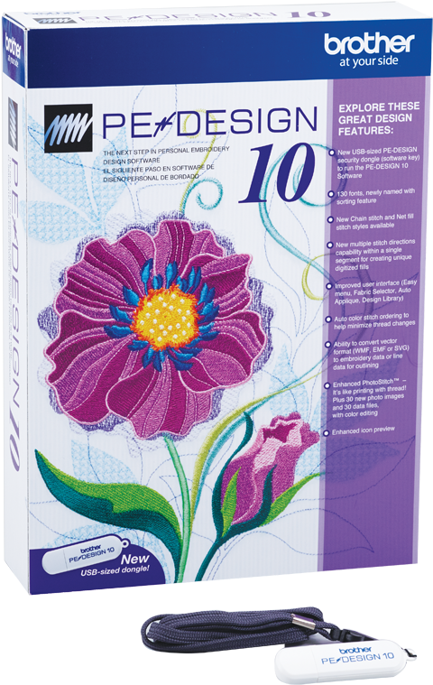 Brother Pe Design 10 Software - Brother Pe Design (800x800), Png Download