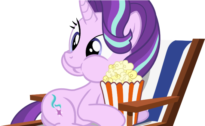Today Is Starlight Glimmer Day - Starlight Glimmer Popcorn (800x420), Png Download