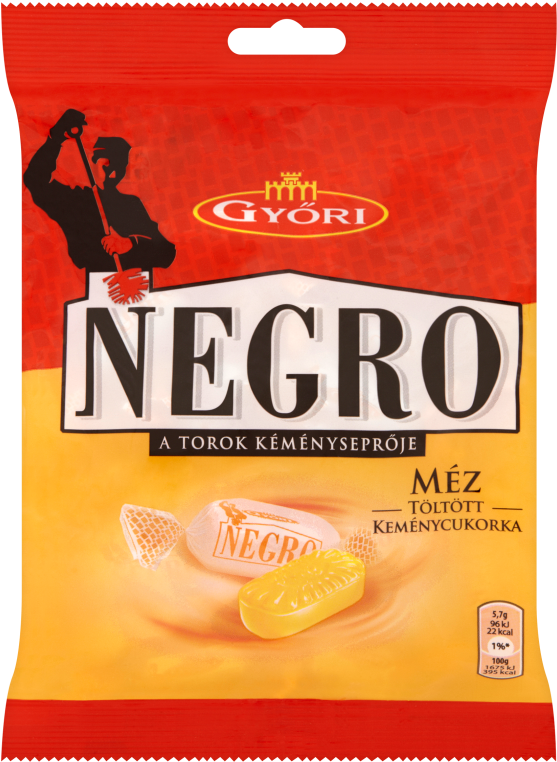 Győri Negro Filled Hard Candy - Gyori Negro Candy (800x800), Png Download