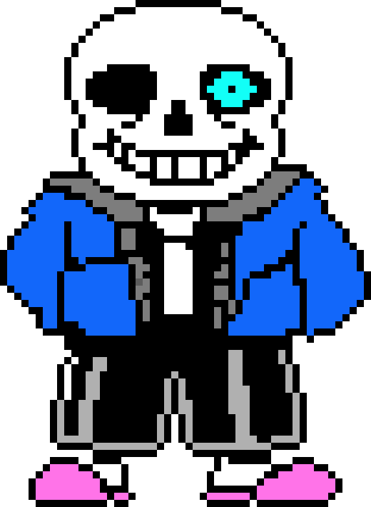Sans - Sans Bad Time Eye (520x710), Png Download