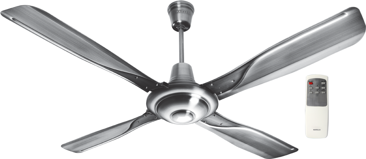Yorker Remote Control Fan - Ceiling Fan With Remote India (1200x1140), Png Download