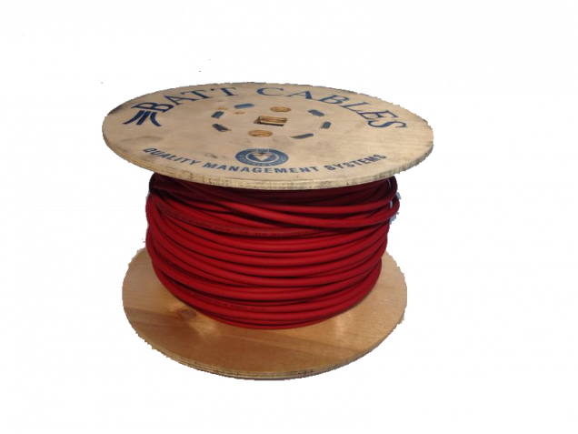 Solar 4mm2 Cable 1x Red On A Roll Of 500 Meters - Solarkabel 10 Mm2 Rood Rol 500 Meter [26021-500] (635x635), Png Download