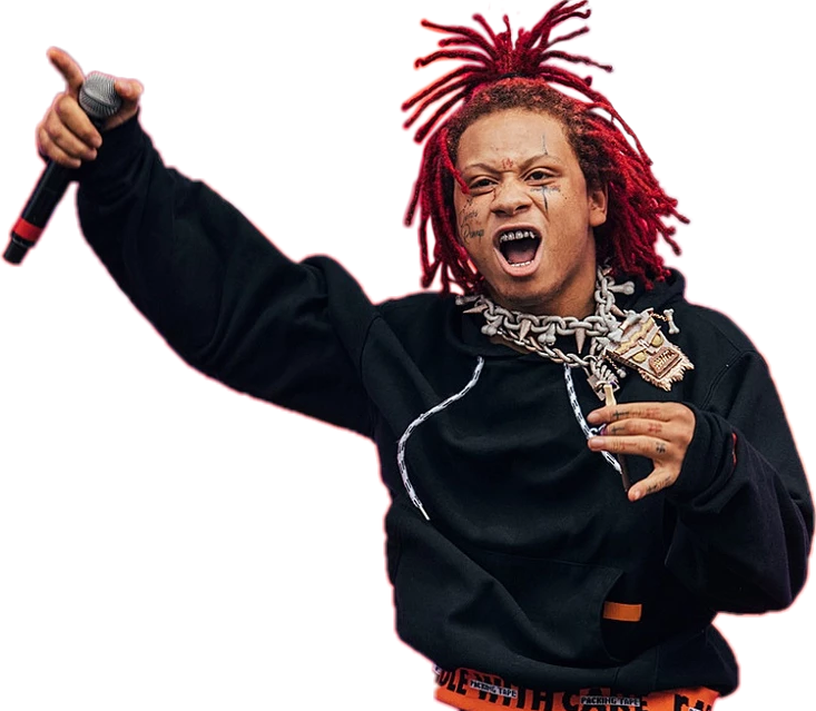 Trippieredd 1400 Trippieredd14 Ohio Xxxtentacion Longli - Trippie Redd Album Cover (733x639), Png Download