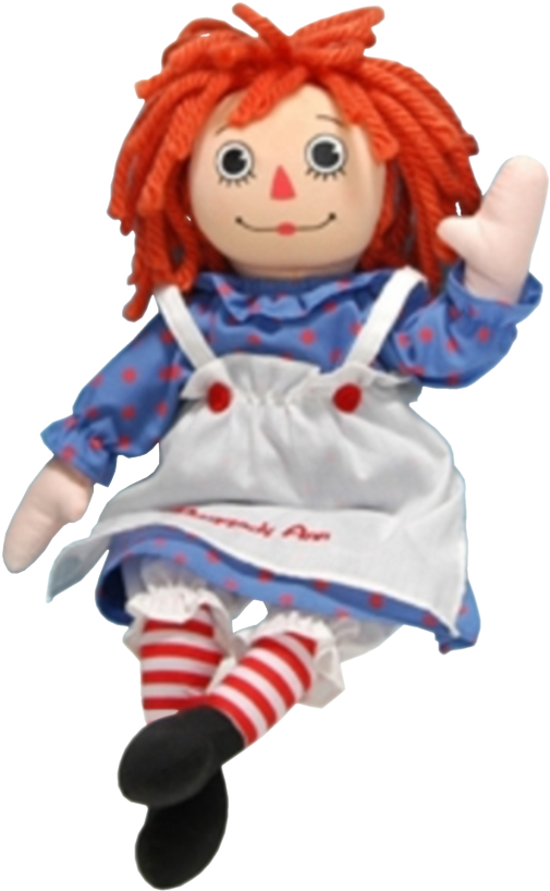 Trippie Redd Arrested For Allegedly Pistol Whipping - Plush Old Fashioned Raggedy Ann Poseable Rag Doll (652x870), Png Download