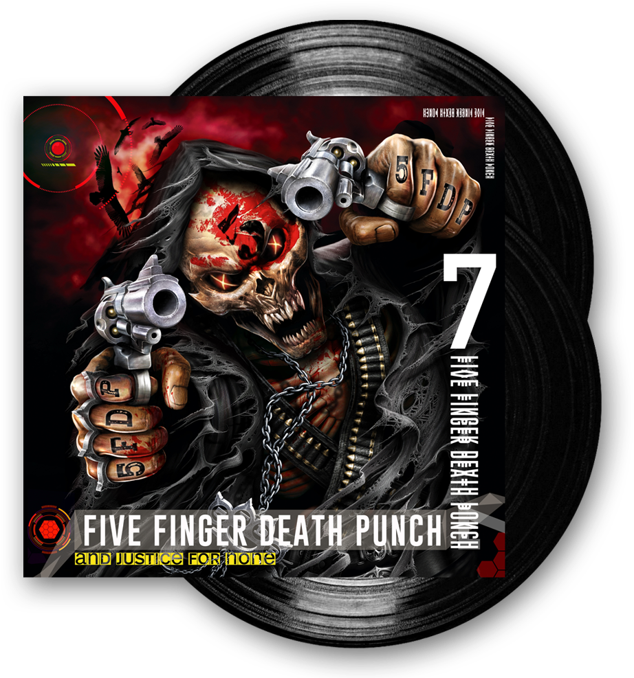 Buy Online Five Finger Death Punch - Five Finger Death Punch And Justice For None Deluxe (1000x1000), Png Download