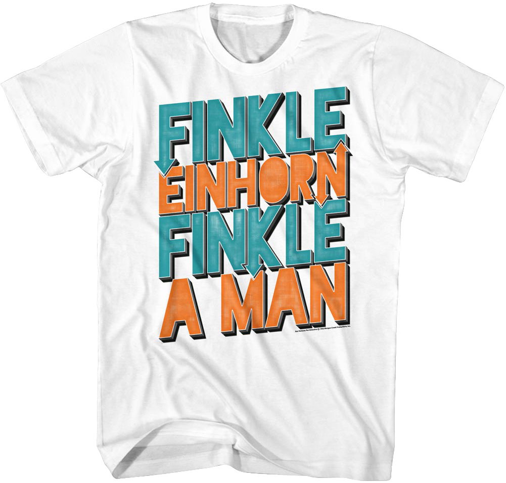 Finkle Einhorn Ace Ventura Shirt Mens Png Finkle Shirt - Back To The Future T (1001x955), Png Download