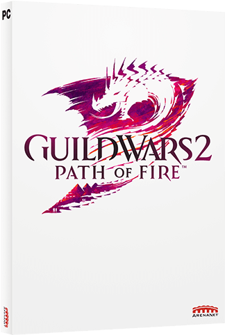 Journey To An Ancient Land On A Desperate Mission To - Guild Wars 2 Path Of Fire Logo (625x600), Png Download