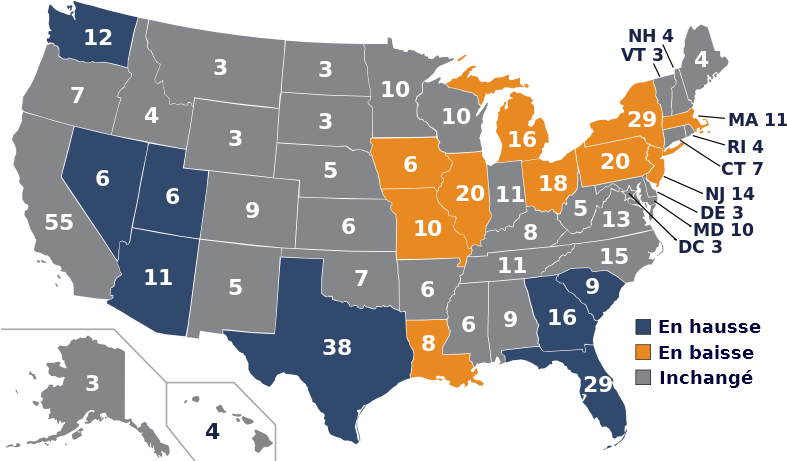 Collegeelectoral2012 (800x465), Png Download