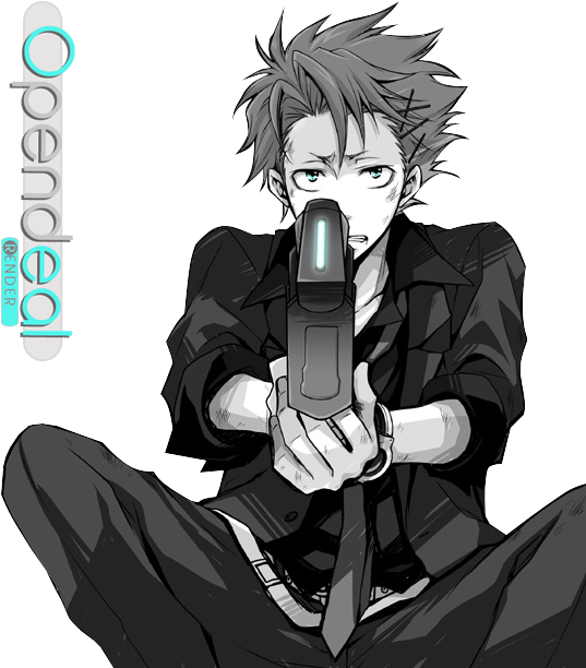 Psycho Pass Kagari, Anime Art - Kagari Psycho Pass Ed (562x626), Png Download