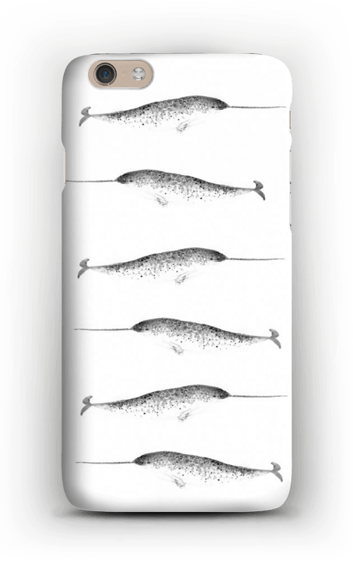 Narwhale Case Iphone 6 Plus - Mobile Phone Case (498x800), Png Download