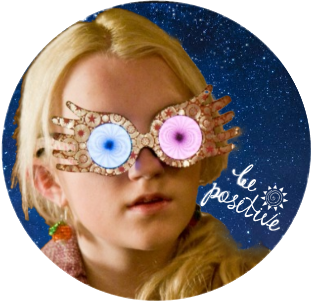 Harry Potter Luna Occhiali (639x607), Png Download