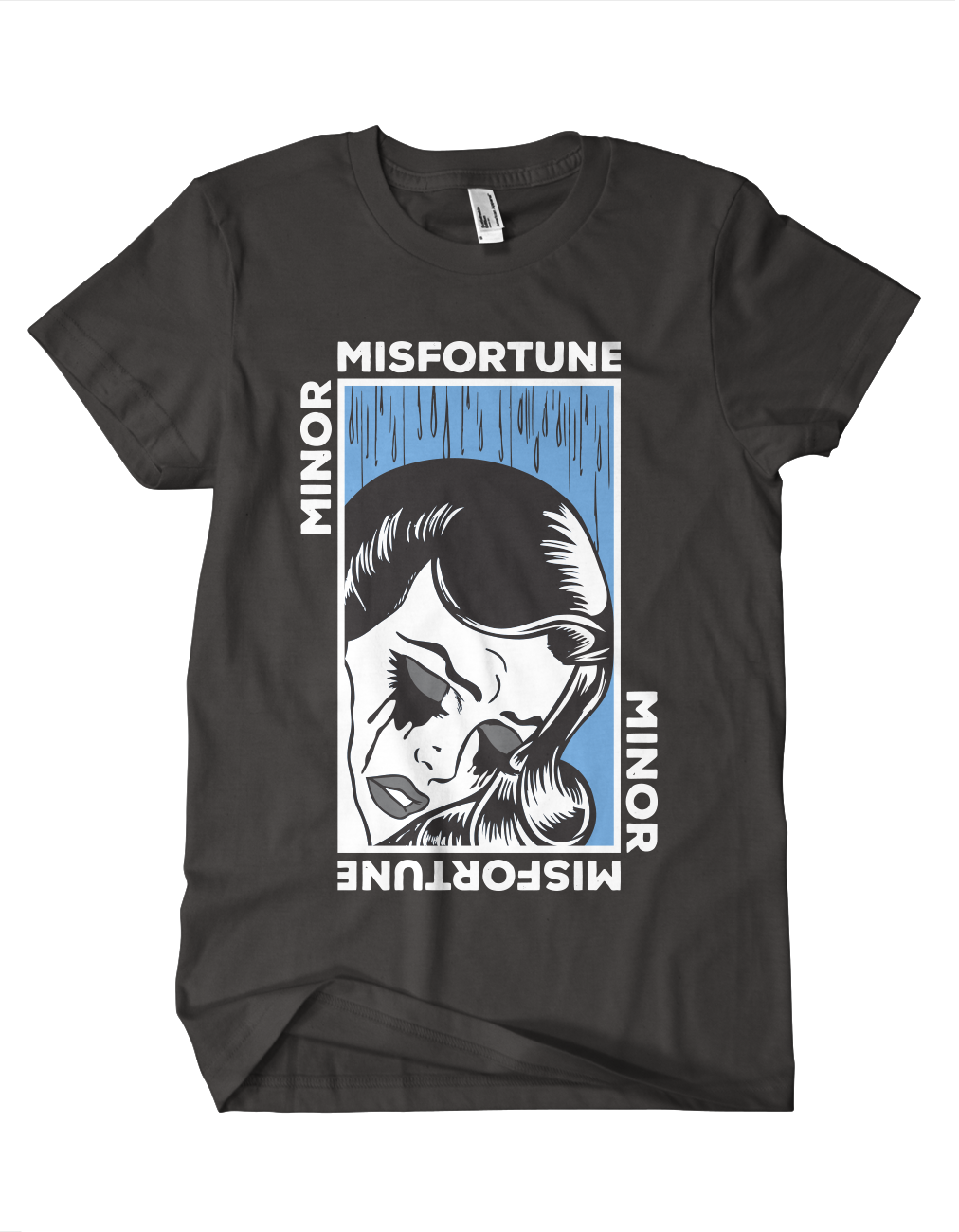 Damsel In Distress Tee - Low Double Negative (1012x1300), Png Download