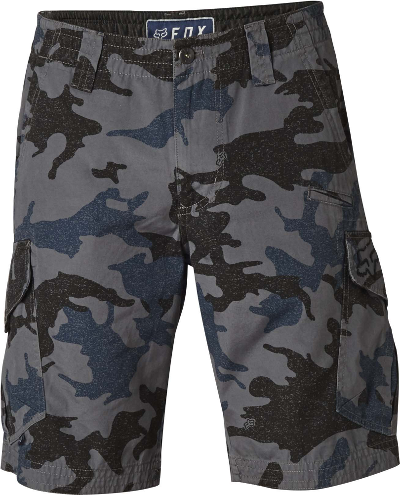 Slambozo Camo Cargo Short - Fox Slambozo Cargo Short Black Camo (1000x1000), Png Download
