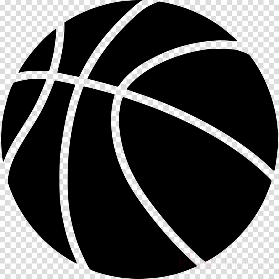 Basketball Ball Black Png Clipart Nba Basketball - Circle With Transparent Background (900x900), Png Download
