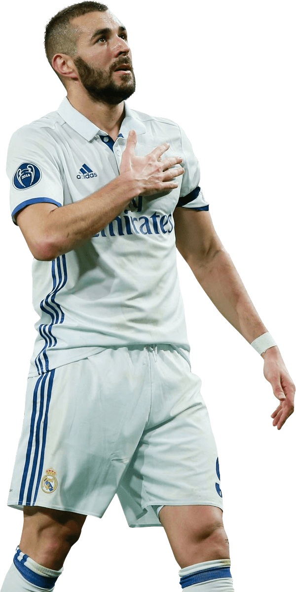 El - Karim Benzema Png 2018 (600x1199), Png Download