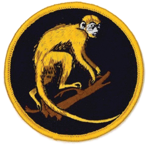 1374 Rhesus Monkey Patch 3" - Kung Fu Monkey Patch (600x600), Png Download