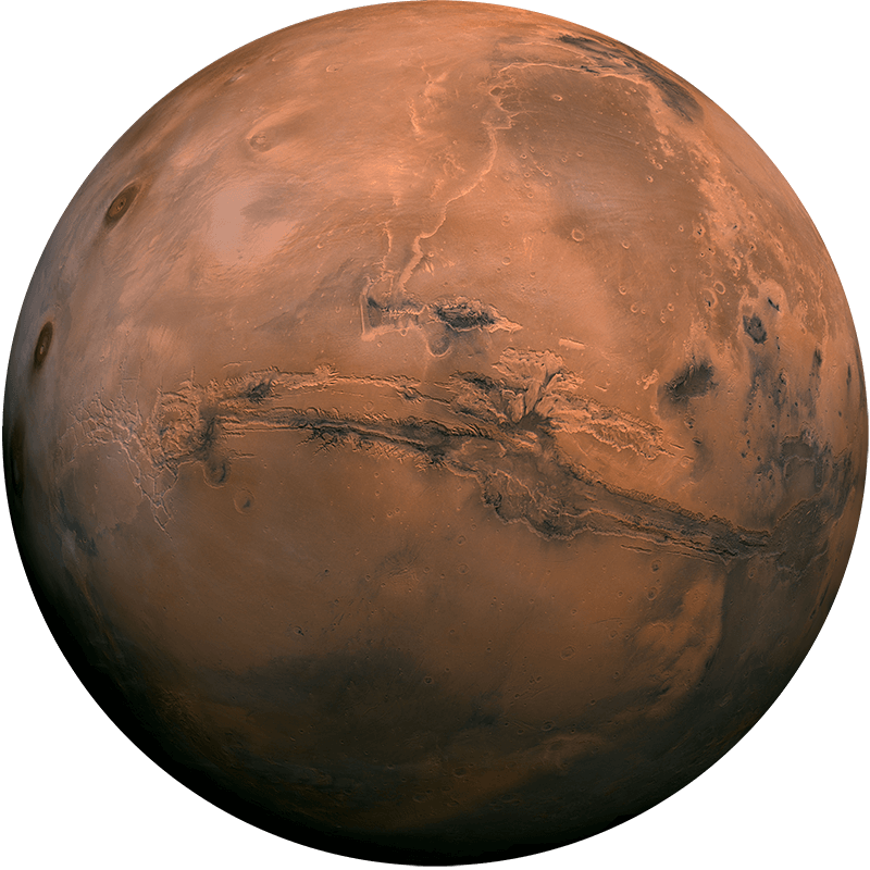 Планета Марс - Planet Mars (800x800), Png Download