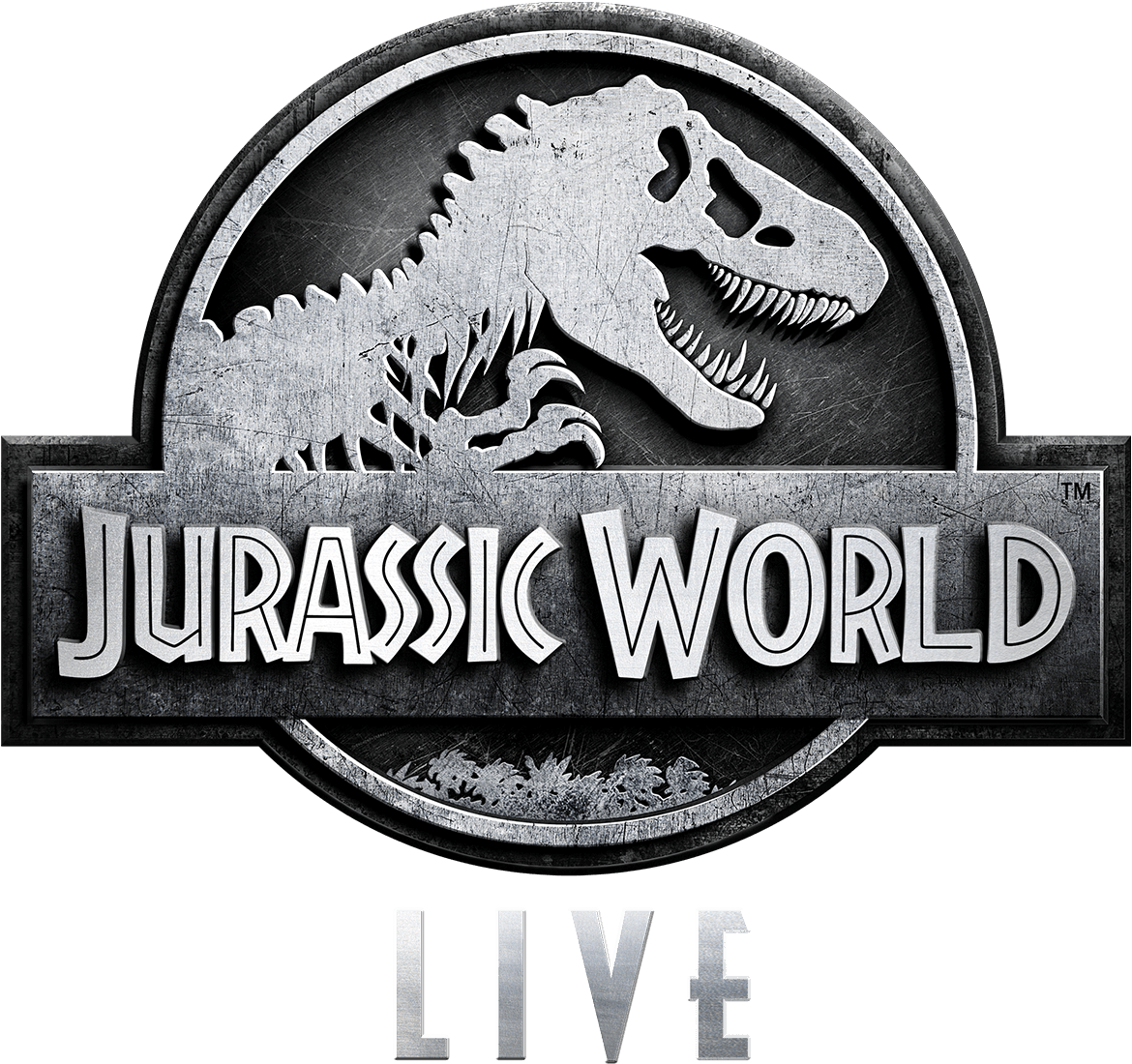 The Dinosaurs Are Coming To Jurassic World Live Sci-fi - Jurassic World Evolution Logo (1170x1100), Png Download