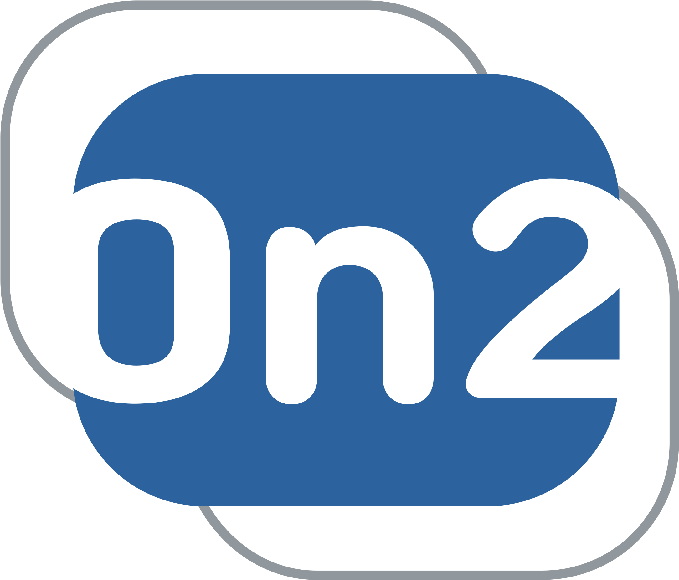 On2 Technologies Logo Png Transparent - On2 (2400x2400), Png Download